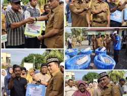 Walikota Metro Serahkan Bantuan Alsintan, Ternak, dan Perikanan untuk Percepat Swasembada Pangan