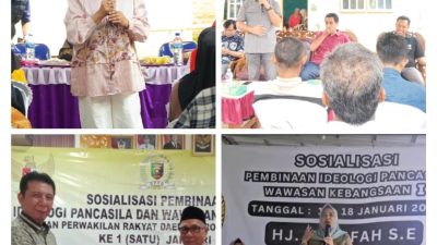 DPRD Provinsi Lampung Dapil III (Pringsewu, Pesawaran, Metro) Gelar Sosialisasi Pembinaan Ideologi PancasilaBandar