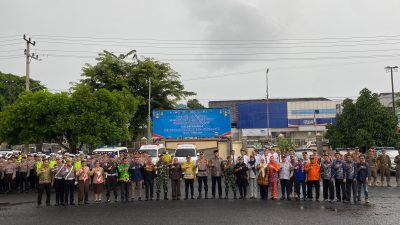 Polres Metro Adakan Apel Operasi Ketupat 2026, Kapolres sebut ini Wujud Komitmen dan Sinergitas Personil.