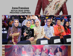 Ketua IKAD DPRD Provinsi Lampung Bersama Ketua TP PKK Provinsi Lampung Hadiri Malam Puncak Puteri Indonesia 2026