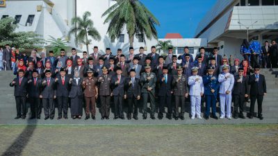 *Gelar Upacara Dalam Rangka Memperingati Hari Lahir Pancasila 2026, Pemprov Lampung Tegaskan Semangat Kebhinekaan*