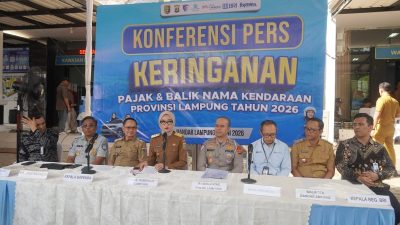 *Pemprov Lampung Dorong Kesadaran Pajak Lewat Program Diskon PKB dan Penghapusan Denda*
