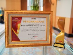 Lampung Torehkan Prestasi Nasional, Gubernur Mirza Raih Penghargaan Pemimpin Daerah Inspiratif Sektor Pertanian