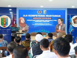Pemprov Lampung Dorong UKW Angkatan ke-38 Yang Diselenggarakan PWI