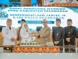 *Hadiri Rapat Paripurna Istimewa DPRD Kabupaten Pesawaran dalam rangka peringatan Hari Jadi ke-19 Kabupaten Pesawaran, Gubernur Lampung Ajak Pesawaran Perkuat Kolaborasi dan Tingkatkan Kualitas SDM*