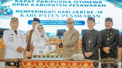 *Hadiri Rapat Paripurna Istimewa DPRD Kabupaten Pesawaran dalam rangka peringatan Hari Jadi ke-19 Kabupaten Pesawaran, Gubernur Lampung Ajak Pesawaran Perkuat Kolaborasi dan Tingkatkan Kualitas SDM*
