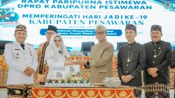 Hadiri Rapat Paripurna Istimewa DPRD Kabupaten Pesawaran dalam rangka peringatan Hari Jadi ke-19 Kabupaten Pesawaran, Gubernur Lampung Ajak Pesawaran Perkuat Kolaborasi dan Tingkatkan Kualitas SDM