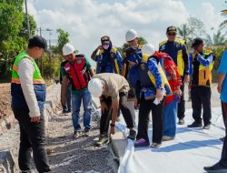 Gubernur Mirza Pastikan Perbaikan Jalan Gunung Sugih–Kota Gajah Berkualitas dan Tepat Sasaran