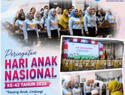 Ketua IKAD Provinsi Lampung Irene Fransisca Hadiri Peringatan Hari Anak Nasional 2026